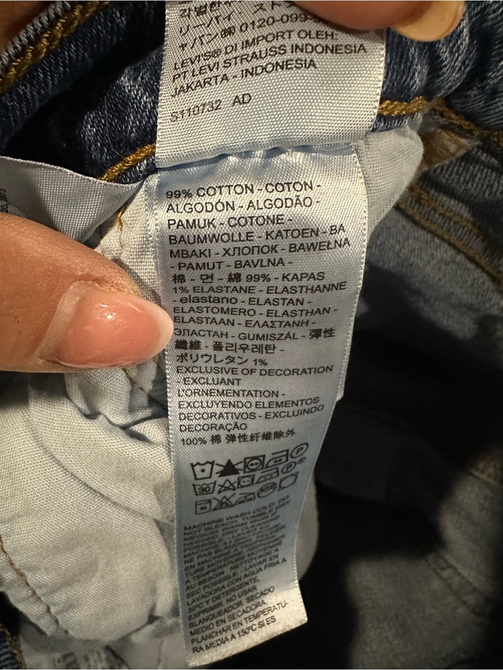 Levi’s 501 S denim Jeans - Picture 8 of 8